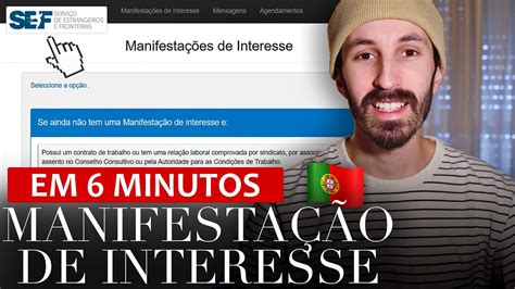 manifestação de interesse portugal